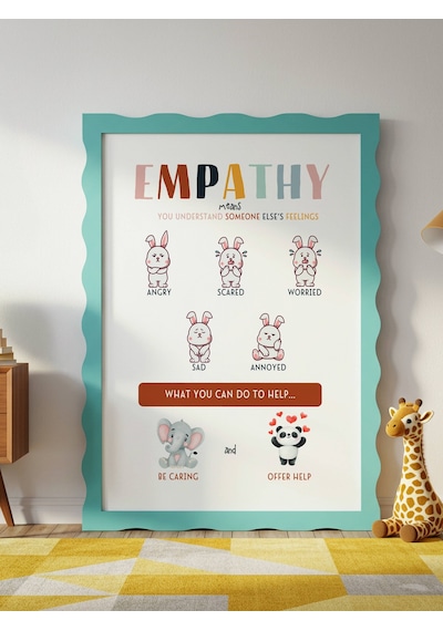 Empathy Dijital Baskı Poster V3 Çerçevesiz
