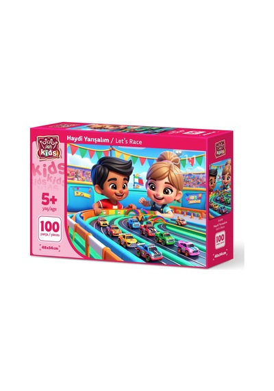 Art Çocuk Haydi Yarışalım 100 Parça Puzzle