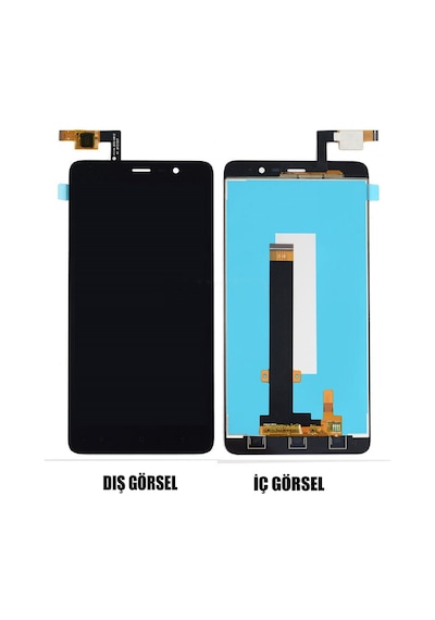 Teknonet Xiaomi Redmi Note 3 Uyumlu Lcd+dokunmatik - Beyaz