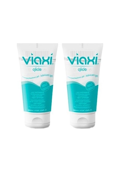 Viaxi Glide Su Bazlı Kayganlaştırıcı Jel 200 ML x 2 Adet