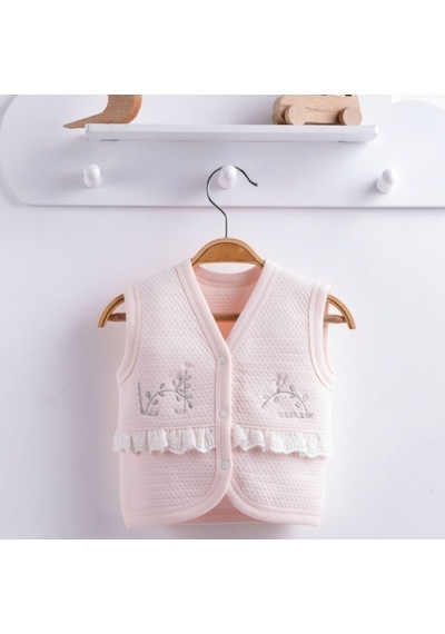 Gaye Bebe Bebek Yelek 4485 Pembe