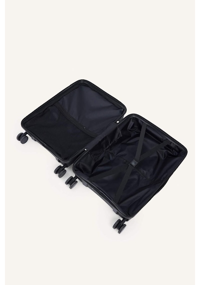 Defacto Unisex Sert Kapaklı Küçük Boy Valiz H2406axnsbk59 Siyah-bk59