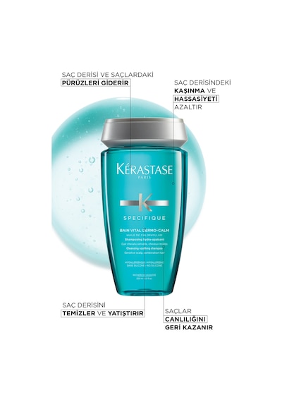 Specifique Bain Vital Dermocalme Yağlı Saç Derisi Için Hassasiyet Karşıtı Şampuan 250 Ml Specifique Bain Vital Dermocalme Yağlı Saç Derisi Için Hassasiyet Karşıtı Şampuan 250 Ml