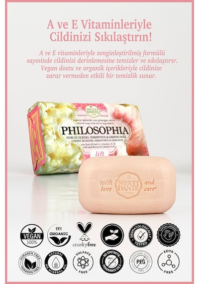 Philosophia Lift Antiaging A-E Vitamini Katı Sabun 250 G