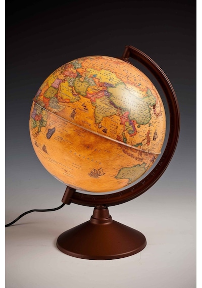 Gürbüz Işıklı Antik Küre 30CM
