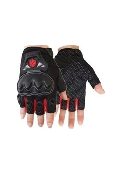 Scoyco Mc29d Yarım Korumalı Motosiklet Eldiveni Siyah/kırmızı