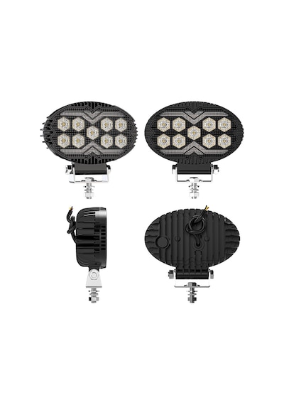 Off Road Sis Farı 5,5 İnç Selamlamalı Çakar İkaz Gündüz Led 2 Mod Projektör Çalışma Lambası 12/24 V