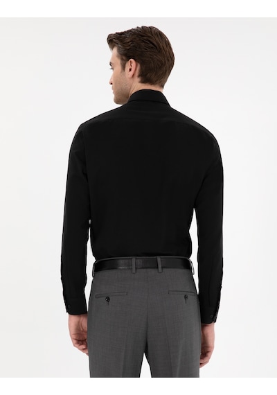 Pierre Cardin Erkek Siyah Gömlek Basic 50307297-vr046 Siyah