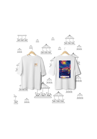 Dreamers Serisi No:9 T-shirt - Gri