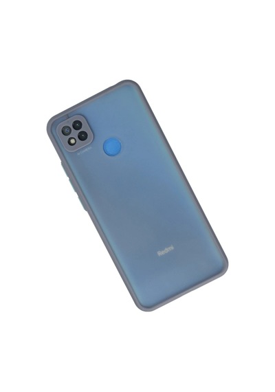 Uryport Xiaomi Redmi 9c Kılıf Montreal Silikon Kapak - Gri
