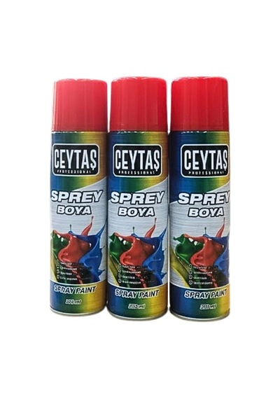 Kırmızı Sprey Boya 200 Ml 1