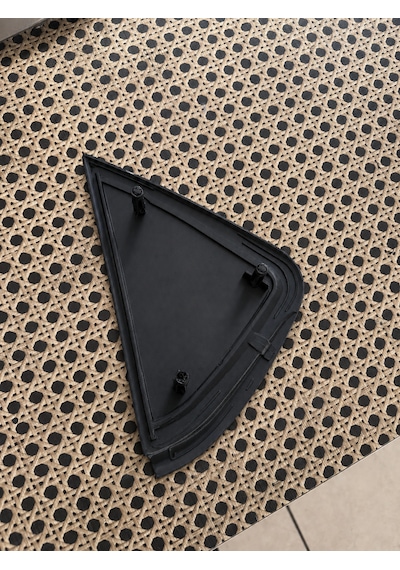 Citroen C4 Arka Kapı Üçgen Kapağı Sağ Veya Sol Kapı Trim Üçgen Kaplama Parçası Siyah Renk Oem 9675436480