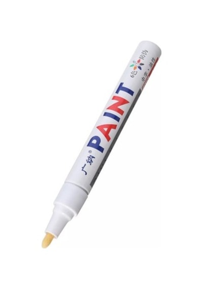 Paint Lastik Boyama Yazma Kalemi Beyaz