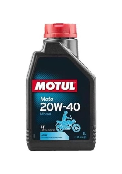 Moto 20w/40 1 L 4 Zamanlı Mineral Motosiklet Yağı