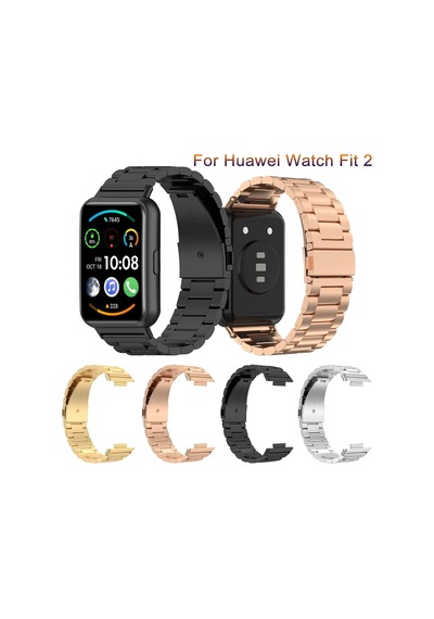 Huawei Watch Fit 2 İle Uyumlu Metal Tasarımlı Paslanmaz Çelik, Toz Ve Kirden Koruyan, Huawei Watch Fit 2 İle Uyumlu Imbrication Akıllı Saat Kordunu Siyah Çok Renkli Huawei Watch Fit 2 İle Uyumlu Metal Tasarımlı Paslanmaz Çelik, Toz Ve Kirden Koruyan, Huawei Watch Fit 2 İle Uyumlu Imbrication Akıllı Saat Kordunu Siyah Çok Renkli