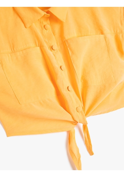 Koton Gömlek Kısa Kollu Önü Bağlamalı Cepli Modal Karışımlı Turuncu 3skg60109aw 3SKG60109AW207 Turuncu Koton Gömlek Kısa Kollu Önü Bağlamalı Cepli Modal Karışımlı Turuncu 3skg60109aw 3SKG60109AW207 Turuncu
