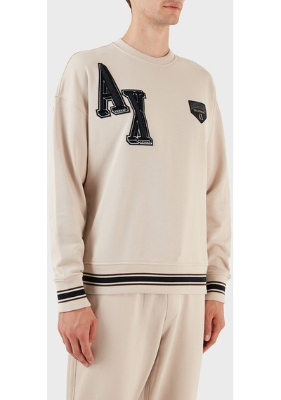 Armani Exchange Erkek Sweat 6rzmje Zjdpz 1934 Bej