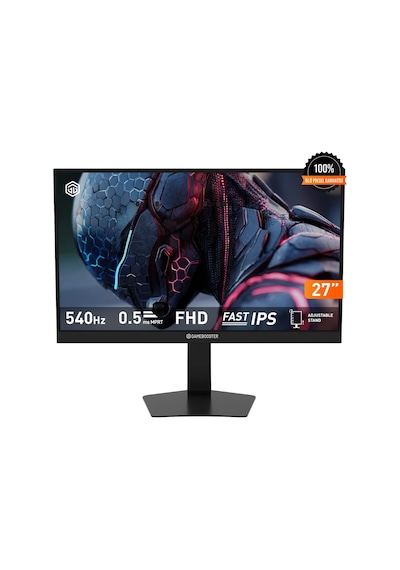 Gamebooster Gb-27f540fp 27'' 540hz Fhd Fast Ips 0.5ms 2 Hdmı + 2 Dp Hdr400 Hoparlörlü Pivot Flat Gaming Monitör