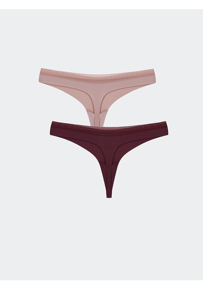Lcw Dream Pembe Düz Tanga Külot 2'li