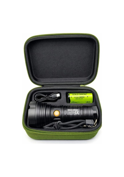 Gold Orion Or-t40 100w 5000 Lümen Led Şarjlı El Feneri Açık Gri