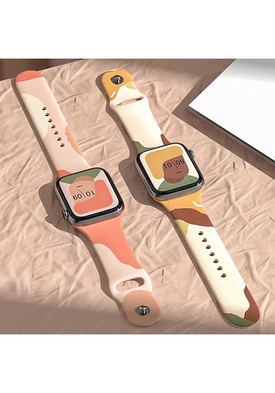 Watch Ultra 49mm Kordon Krd-62 Uyumlu Strap Kayış Clo- Green Mango