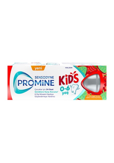 Sensodyne Promine Kids Çilekli & Tatlı Naneli Diş Macunu 50 Ml - 6 Adet Tarı