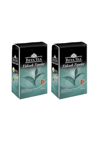 Beta Tea Yüksek Tepeler Siyah Dökme Çay 2 x 1 KG