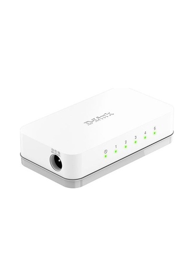 D-Link D-lınk 5port 10/100 Yönetilemez Switch Des-1005c/e