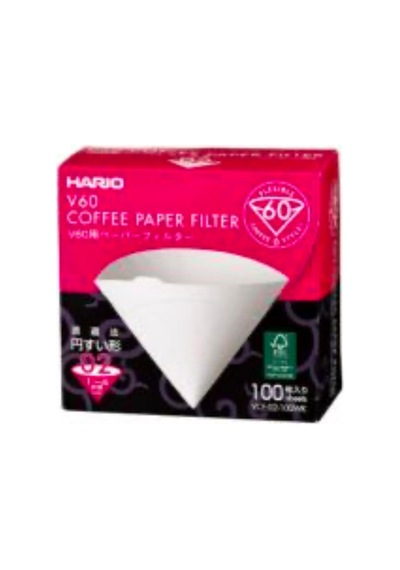 Hario V60 02 Kutulu Filtre Kağıdı 100 Adet