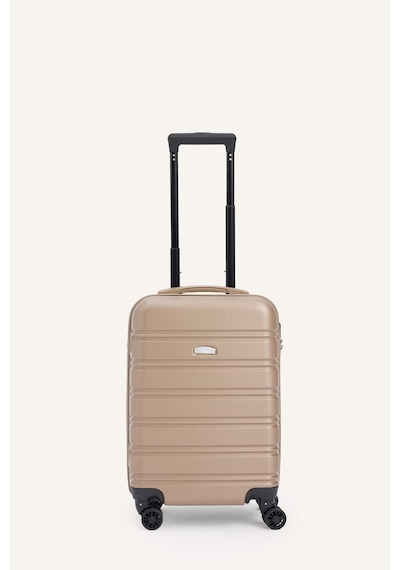 Defacto Unisex Sert Kapaklı Küçük Boy Valiz H2485axnsbg42 Bej-bg42