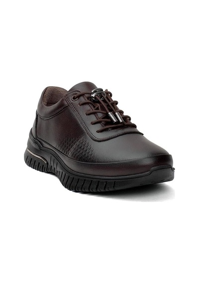 Voyager 9407 Kadın Hakiki Deri Comfort Casual Ayakkabı Kahve Kahve