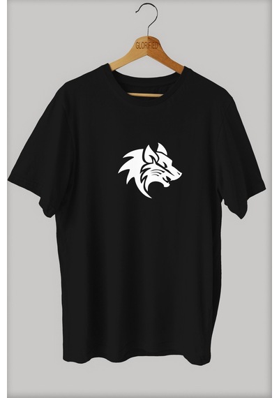 Noıssey -wed Kurt Baskılı Oversize T-shirt Tişört Sokak Tarzı Siyah