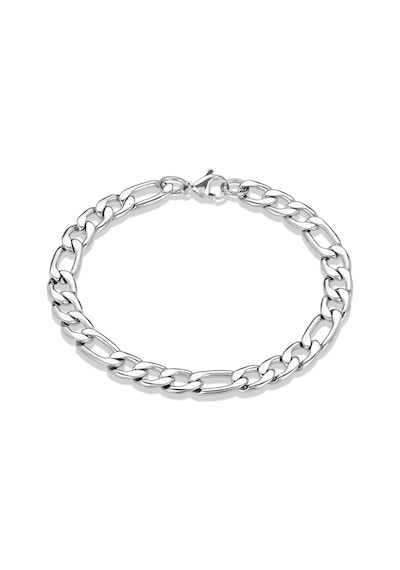 Figaro Paslanmaz Çelik Erkek Bileklik Kalın Zincir 8 Mm Eck19B Beyaz Figaro Paslanmaz Çelik Erkek Bileklik Kalın Zincir 8 Mm Eck19B Beyaz
