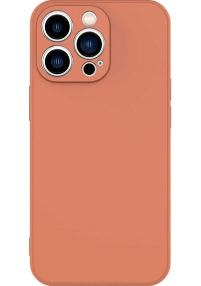 Apple Uyumlu iPhone 13 Pro Max Kılıf Zore Mara Lansman Kapak Turuncu