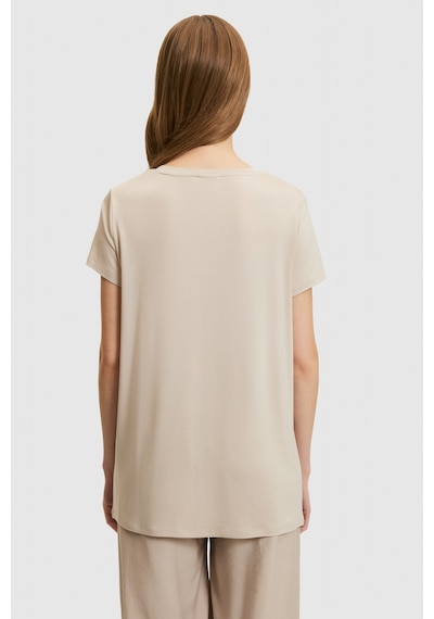 U.S. Polo Assn. U.s. Polo Assn. Kadın Taş Tişört Basic 50323448-vr049 Taş Rengi