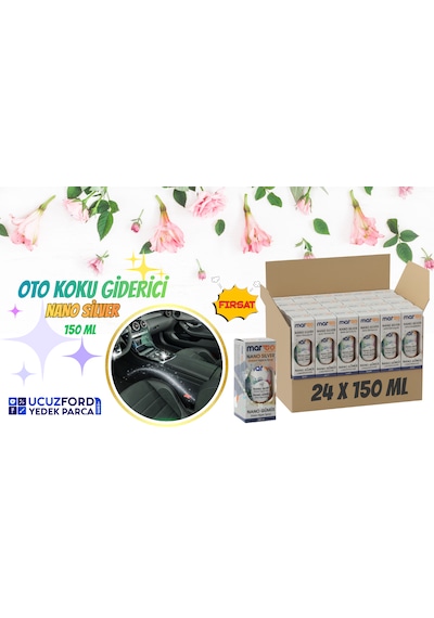 Klima Koku  - Nano Gümüş - 150 Ml 24 Adet