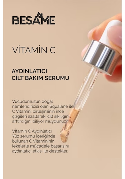 Vitamin C Aydınlatıcı Ve Cilt Tonu Eşitleyici Bakım Serumu 30 Ml