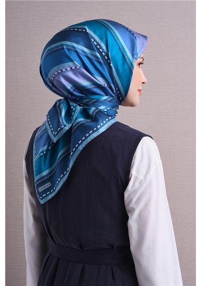 Armine Saf İpek Twill Eşarp 9621d 50 Golden Rose