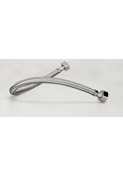 1/2-3/8-100Cm Flex Bağlantı Çelik Spral Spiral Hortum