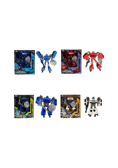 5039 Sun-yfn-robot Transformer Polıce-g/fast Flame 2r 2a