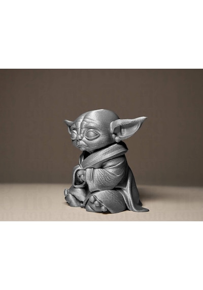 Yoda Figür Dekoratif Hediyelik Biblo - Özel Dokulu Tasarım
