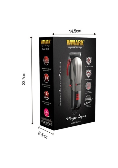 Wmark Ng-115 Şarj Edilebilir Elektrikli Saç Kesme Makinesi