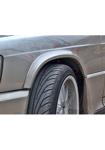 Mercedes 190e Çamurluk Ağzı 4 Parça