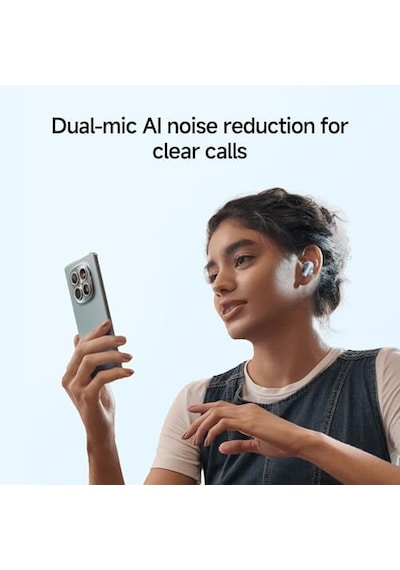 Xiaomi Redmi Buds 8 Active White Kablosuz Bluetooth Kulaklık, Güçlü Bas Performansı, Yapay Zeka Destekli Gürültü Azaltma, Uzun Pil Ömrü, Beyaz