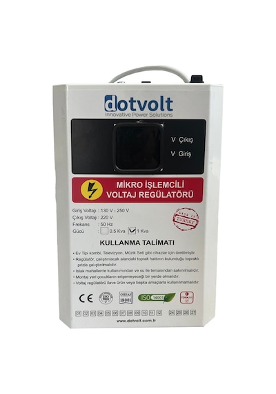 Dotvolt Volt Mn 2000 Va Monofaze Kombi Voltaj Regülatörü
