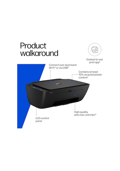 Hp Deskjet Ink Advantage Ultra 5127 Çok Fonksiyonlu Kablosuz Mürekkep Yazıcı