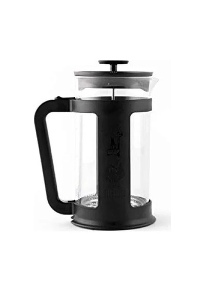 1l Kapasiteli Pratik French Press - Borosilikat Cam Ve Paslanmaz Çelik Filtre Açık Mavi