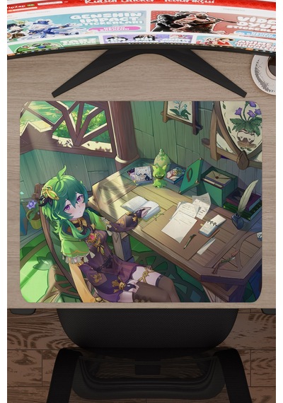 Collei Genshin Impact Anime Gacha V4 - 48x40 Xl Gaming Mouse Pad Fare Altlığı