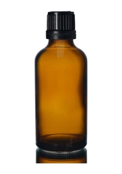 Makrobay Amber Dropper Siyah İçten Damlalıklı Kapaklı Cam Şişe 50 Ml 10 Adet Diğer