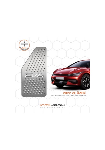 Kia Ev 6 Krom Ayak Dinlendirme Pedalı - 2022 Ve Üzeri